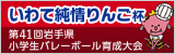 いわて純情りんご杯 第35回小学生バレーボール育成大会