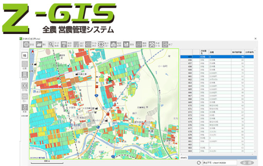 Z-GIS全農営農管理システム